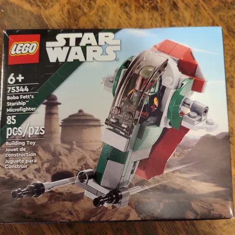 LEGO Star Wars: Boba Fett's Starship Microfighter (75344) 85 pcs, NIB