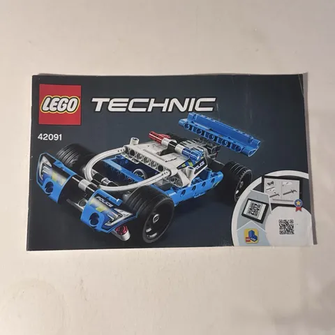 LEGO TECHNIC: Police Pursuit (42091) INSTRUCTIONS ONLY