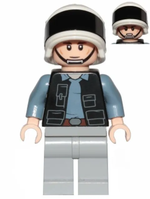 LEGO® Minifig sw0995 - Rebel Fleet Trooper - Vest with Pockets