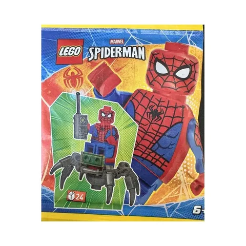 LEGO Marvel Super Heroes Spider-Man Spider-Crawler Minifigure Paper Bag L0002283