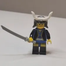 LEGO Ninja Minifigure Shogun Blue w/ Armor  1998