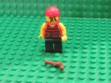 LEGO Pirates III eyepatch minifigure + pistol 70410 Soldiers outpost PP27