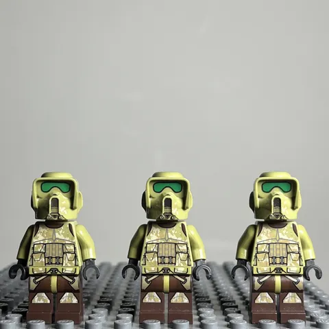 LEGO Star Wars Minifigure Clone Scout, Kashyyyk Troopers sw0518 Lot Of 3 - 1K