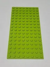LEGO Plate Lime Green ● 8 X 16 ● # 92438 ● QTY 1