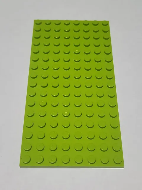 LEGO Plate Lime Green ● 8 X 16 ● # 92438 ● QTY 1