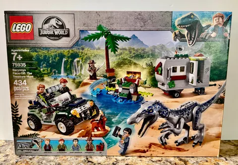 LEGO 75935 Baryonyx Face-Off: The Treasure Hunt JURASSIC WORLD New Sealed NISB