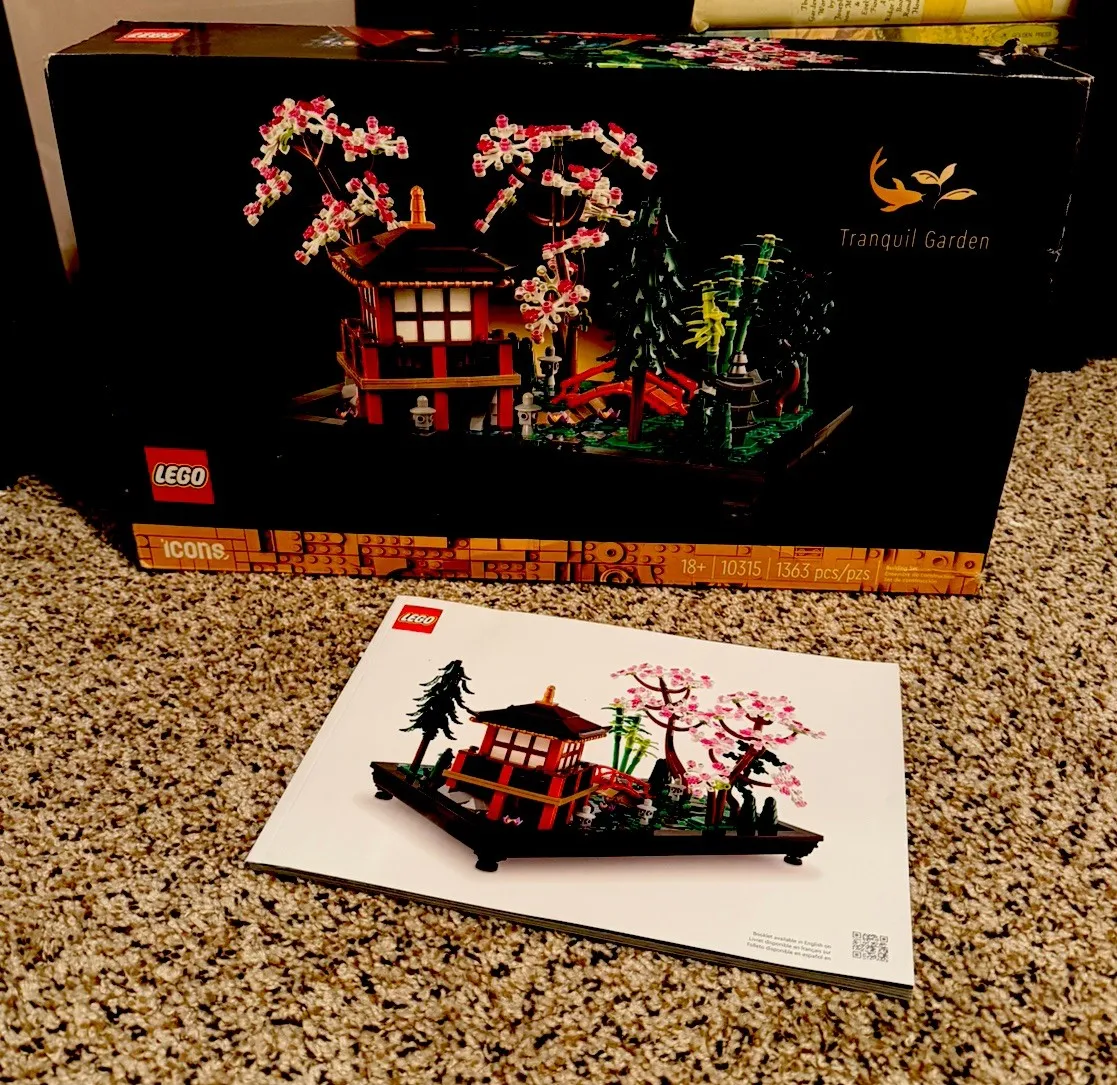 LEGO Icons: Tranquil Garden (10315) Box see detail - Sealed Bags