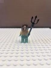 LEGO Aqua Man with Trident Minifigure From Set 76095