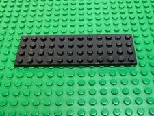 LEGO Black  Plate 4 x 12 'Pat Pend' Obscured Legoland Train 4.5V (1974-79) #3029