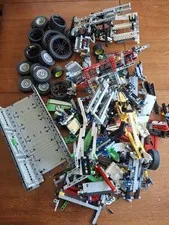 LEGO Technic 14 Pounds :  BULK  MIX : Excellent Value Beams Pins +More BMW Nitro