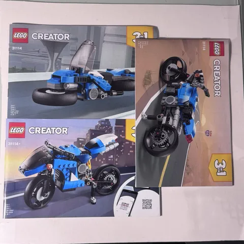 LEGO 31114 Creator 3 in 1 Superbike INSTRUCTIONS ONLY