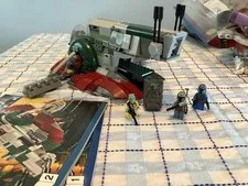 Lego Star Wars Set 8097 - Slave 1 ; Includes 3 Mini-figures (AND A BONUS!)