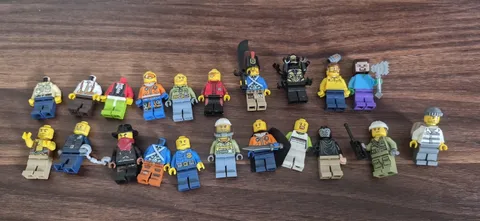 Mixed Lot of Various LEGO Figures and Pieces Fast Shipping