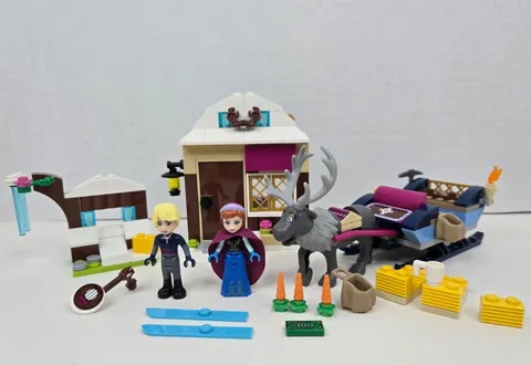 LEGO Anna & Kristoff's Sleigh Adventure 41066 DISNEY Frozen 99% Complete