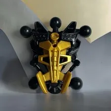 LEGO Bionicle 8946 Photok Av-Matoran Torso Pearl Gold Armor Part 60894 Black MOC
