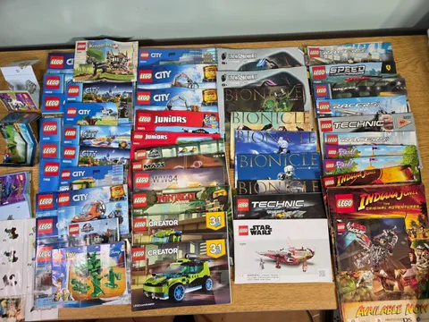 LEGO City Bionicle Racers Technic Jurassic Park: 50 Instruction Manual Only Lot