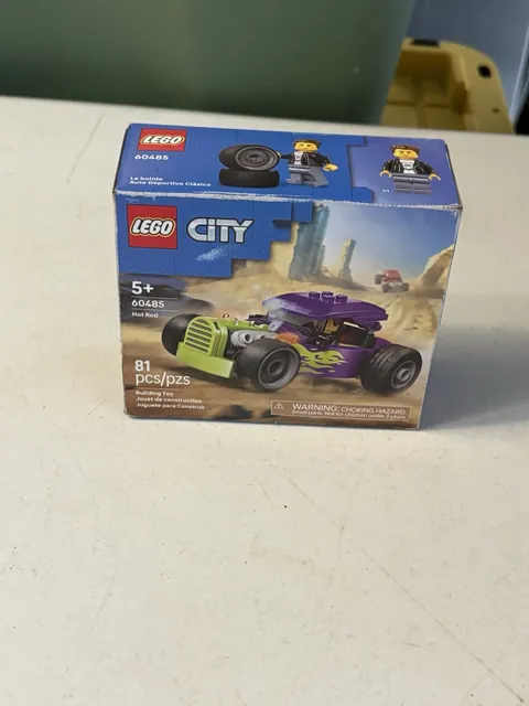 Lego City Hot Rod 60485 High-Speed Drag Racing