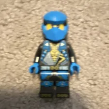 LEGO NINJAGO Blue & Black Ninja Minifigure w/ Blue Hood, Plastic, 6+