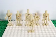 Lego Mini Figure Lot of 6 Star Wars Droid Army Minifigures T852