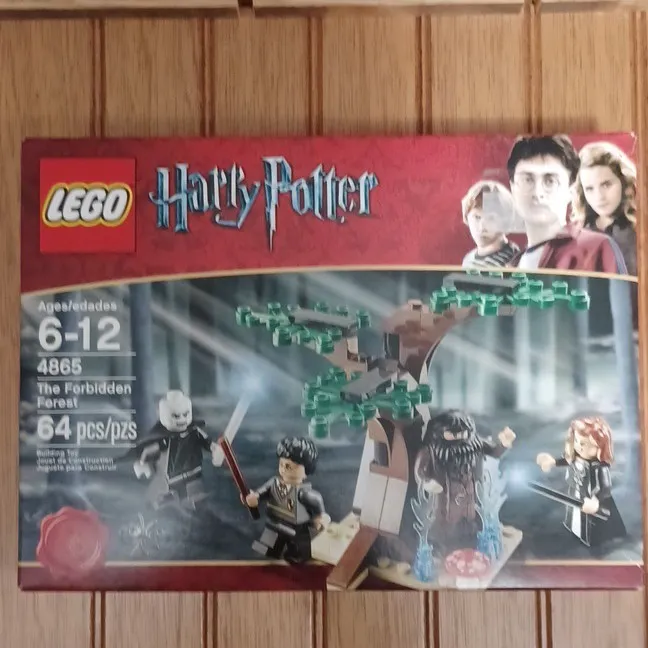 LEGO Harry Potter Deathly Hallows The Forbidden Forest 4865 64 pcs Box Ages 6-12