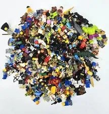 Lego Minifigures Bulk Lot Star Wars/Ninjago/Marvel And More Plus Accessories