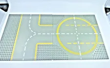 Vintage 1978 Lego Interlego Base Plate Space Landing Pads Gray Lot of 2