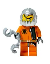 LEGO Agents Break Jaw Minifigure agt003 8632 8633 8636
