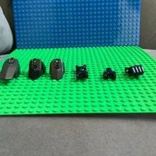 LEGO Black bionicle Parts/Pieces Bulk Lot Mixed Pieces (6 pc)
