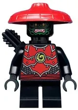 LEGO® Minifigure NINJAGO njo0500 Stone Army Scout Green Face