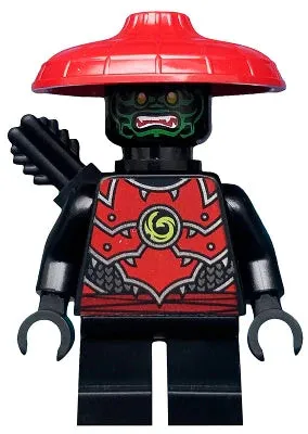 LEGO® Minifigure NINJAGO njo0500 Stone Army Scout Green Face