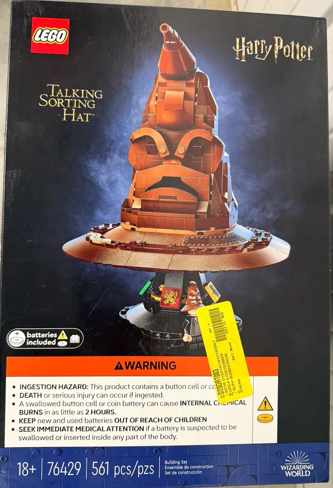 LEGO Harry Potter Talking Sorting Hat (76429) *SEALED BOX*