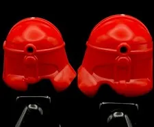 Lego Star Wars Clone Trooper Minifigure Short Shot Helmet Misprint Rare Error
