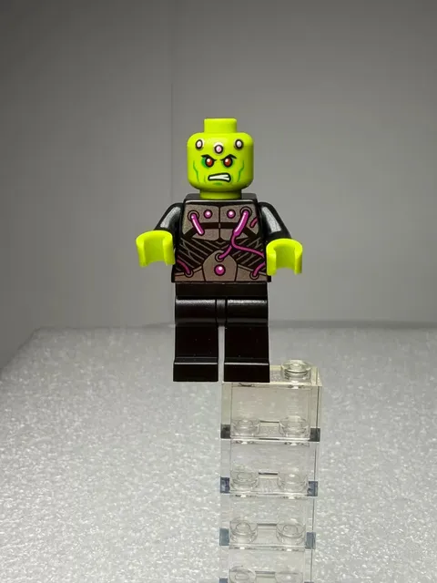 LEGO DC Brainiac Minifigure Sh159 Super Heroes Set 76040 Fast Shipping HOT！