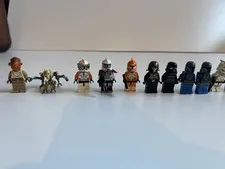 LEGO Star Wars Minifigure Lot 15x Rare Figures