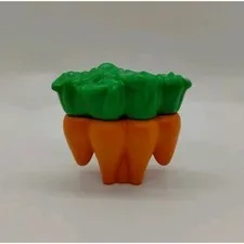 LEGO Duplo BUNCH OF CARROTS VEGETABLE Farm Food for Grocery Shop Town House #1