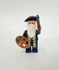 LEGO Leonardo Da Vinci minifigure gen198 Authentic Genuine