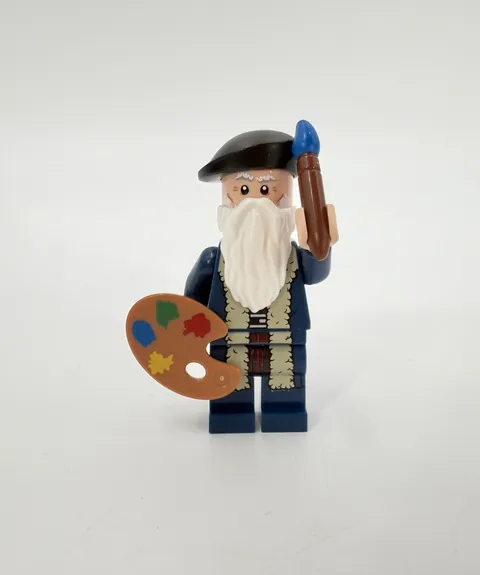 LEGO Leonardo Da Vinci minifigure gen198 Authentic Genuine