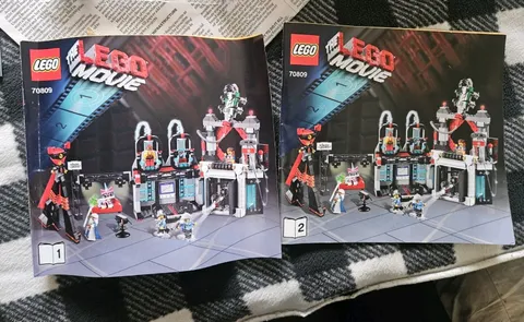 LEGO Movie 70809 Lord Business Both Booklets