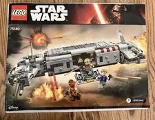 Lego 75140 Star Wars Resistance Trooper Transporter Manual ONLY