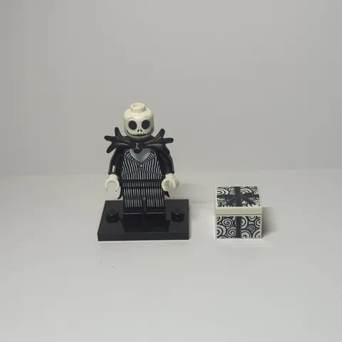 Lego Disney CMF Series Jack Skellington Minifigure & Accessories