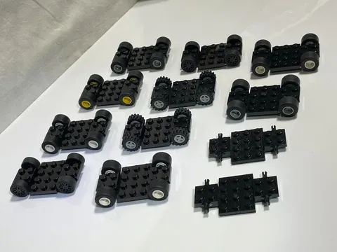 LEGO 10 Car Vehicle Base Chassis 4x7 2441