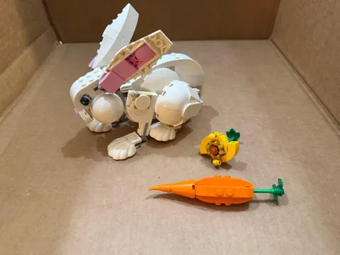 LEGO Creator 3-in-1 31133 White Rabbit No Box No Manual