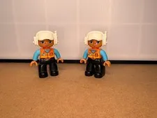 Lego Duplo Helicopter Pilot w/ Headset  - Set