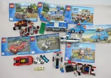 Lego City/Creator/Police, 4433/4441 Dirt Bike Transport- not complete, lot
