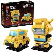 LEGO Transformers Bumblebee Robot and Vehicle Set 253 Pieces Collector's Item