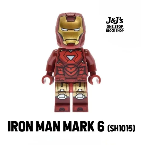 LEGO® Iron Man MK 6 Minifigure 76320 w/ Laser Blast Marvel Super Hero BRAND NEW
