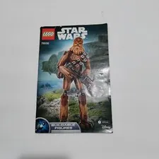 LEGO Star Wars Chewbacca Buildable Figure 75530 Instructions Manual Only