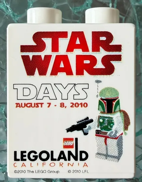 Lego Duplo August 7-8 2010 LEGOLAND CALIFORNIA STAR WARS DAYS Brick