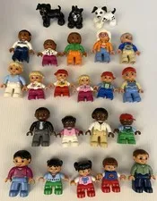 Lego DUPLO Families: African American, Latino, Caucasian, Grandparents -23 Piece