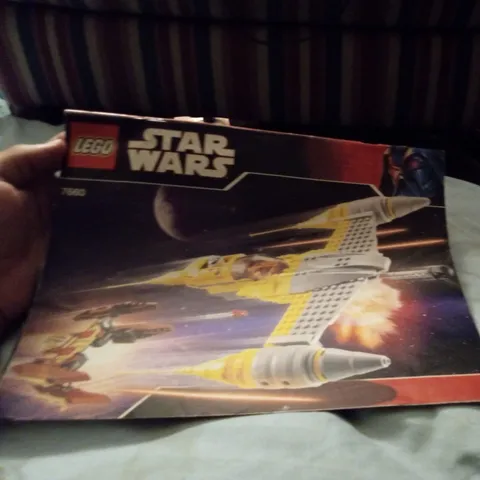 Lego Star Wars Instruction Manual ONLY 7660 Naboo N-1 Starfighter From 2007